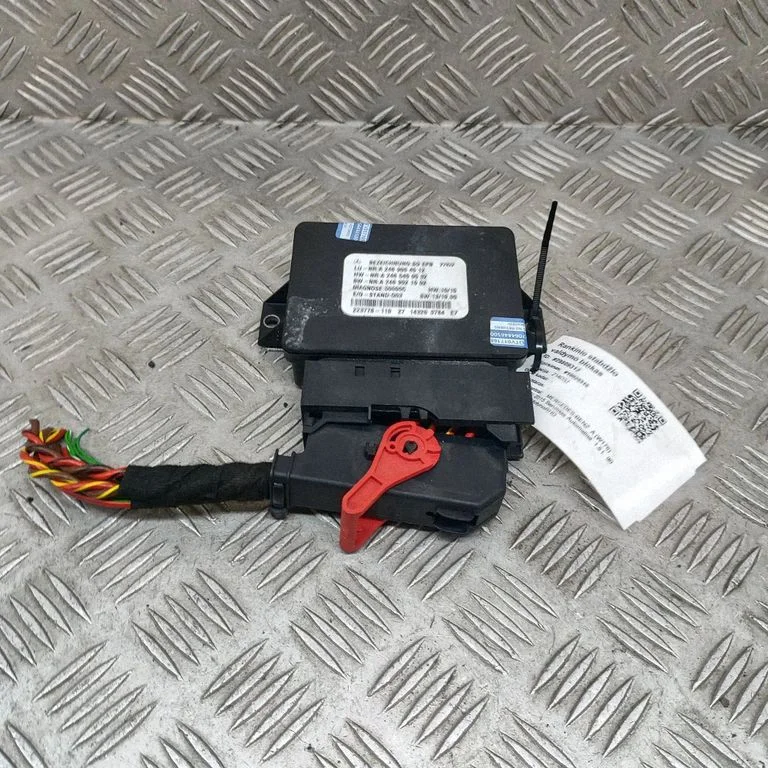 Galinių stabdžio (EMF) valdymo blokas