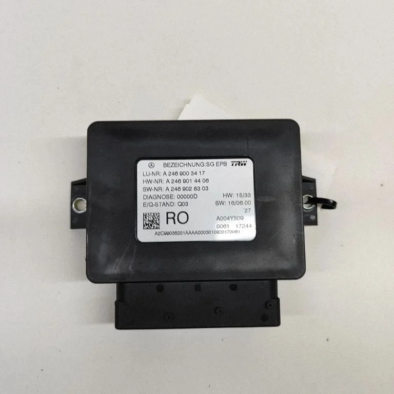 Galinių stabdžio (EMF) valdymo blokas