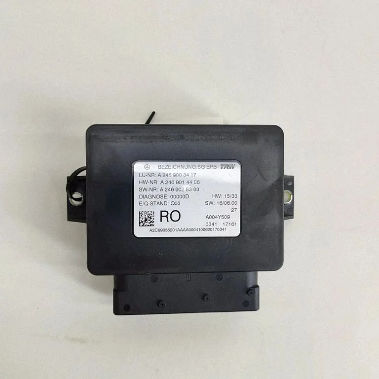 Galinių stabdžio (EMF) valdymo blokas