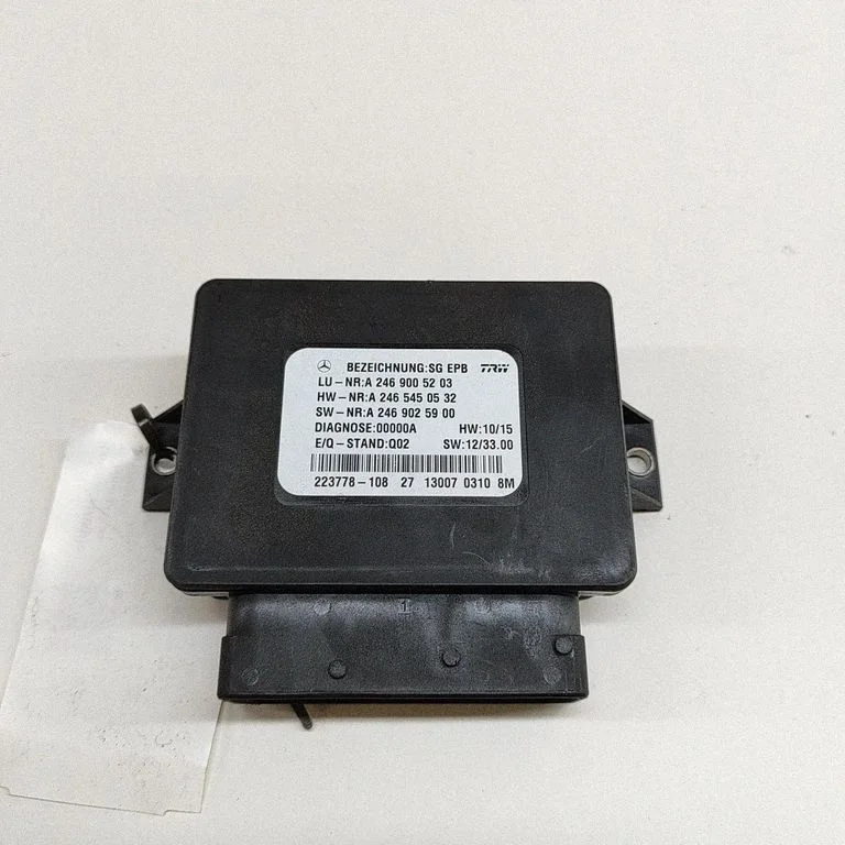 Galinių stabdžio (EMF) valdymo blokas