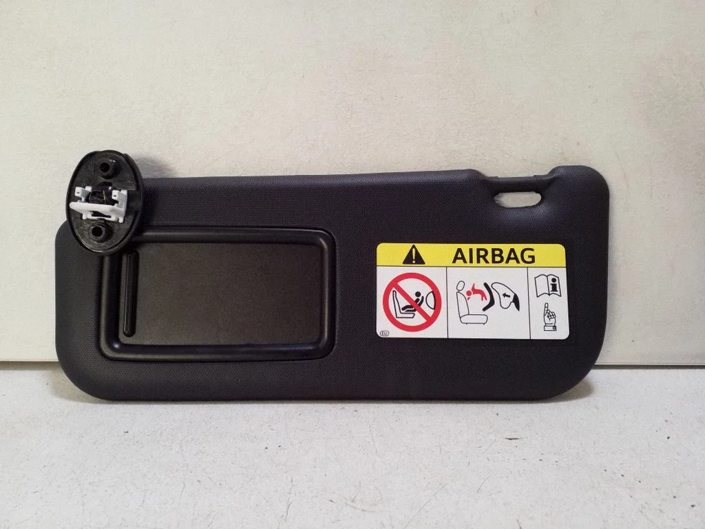 Sun visor – left
