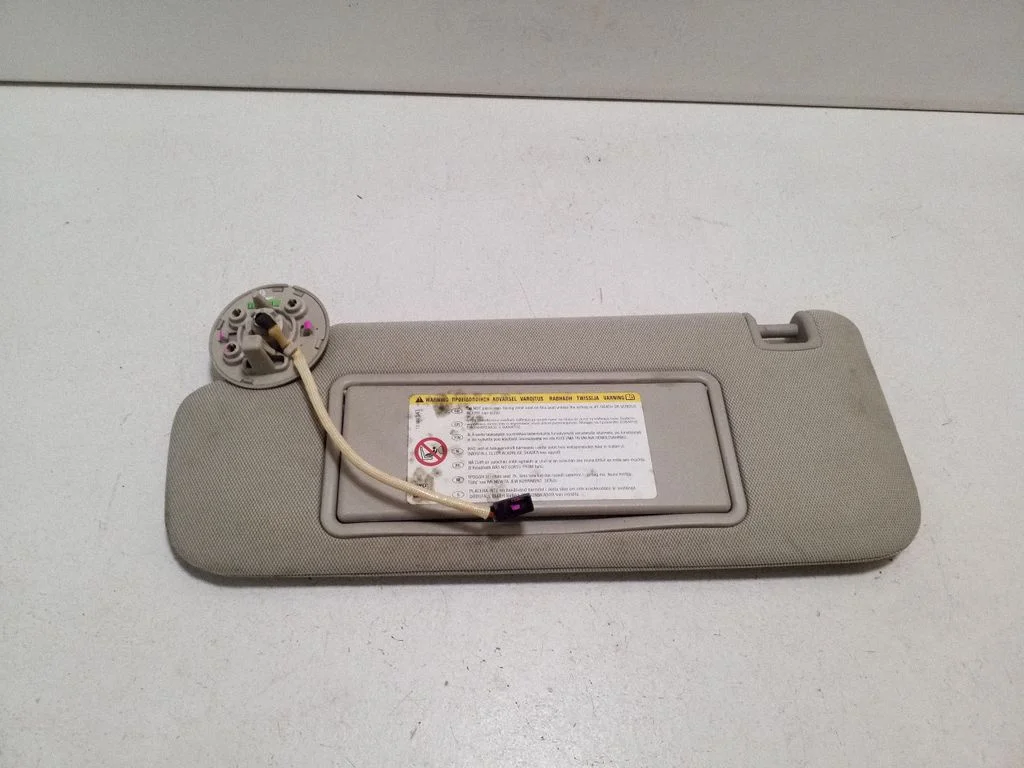 Sun visor – left