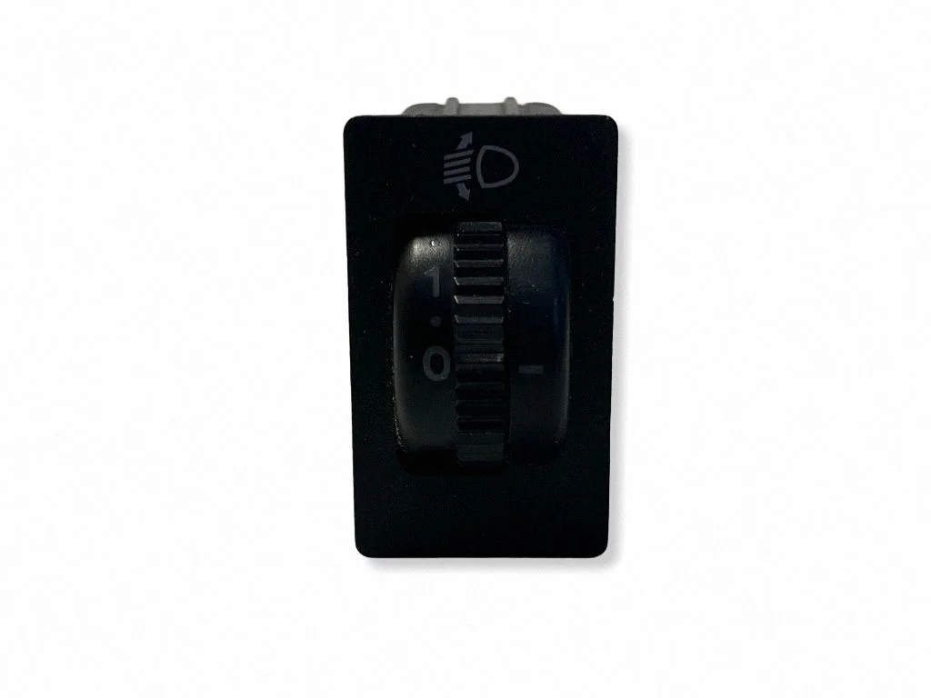 Headlight level height control switch