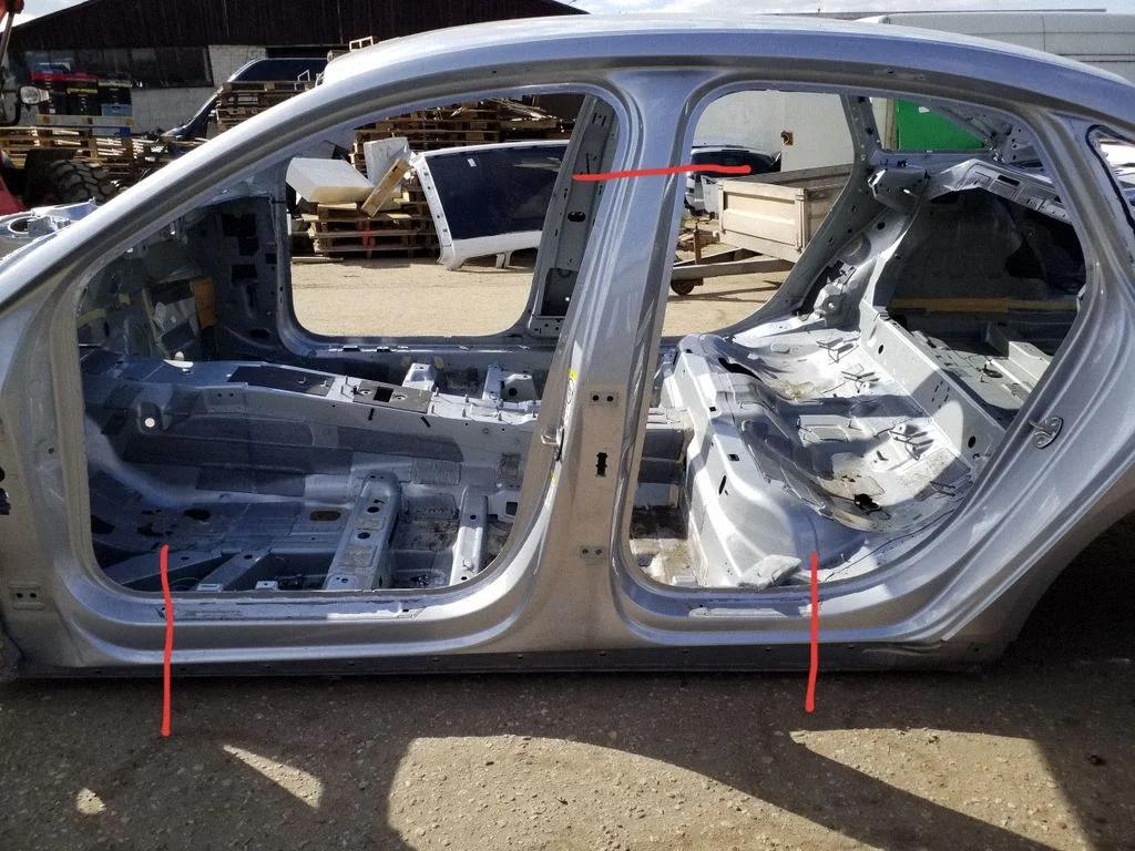 Pillar (middle) – Audi A6 C7 (2011-)