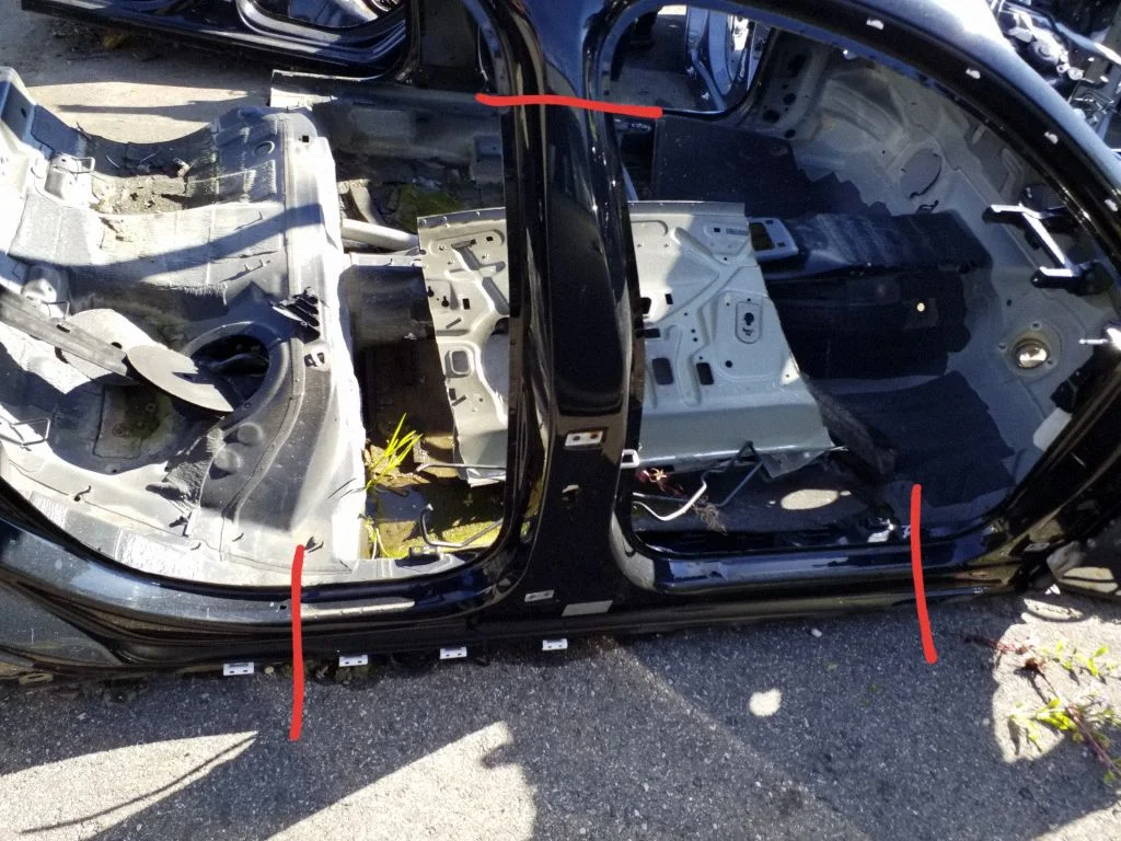 Pillar (middle) – Audi A6 S6 C7 4G (2011-2018)