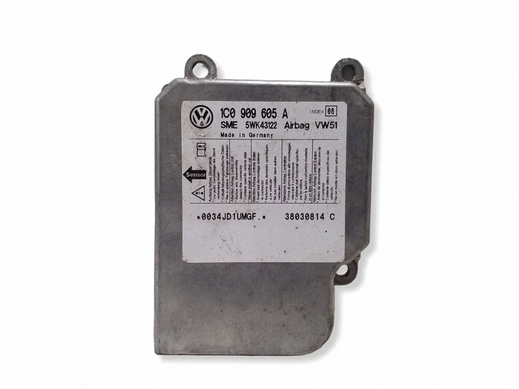 Drošības spilvenu vadības bloks 1C0909605A