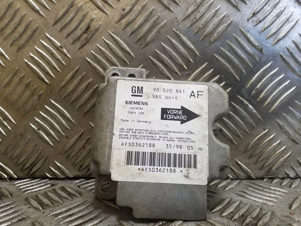 Drošības spilvenu vadības bloks 90520841