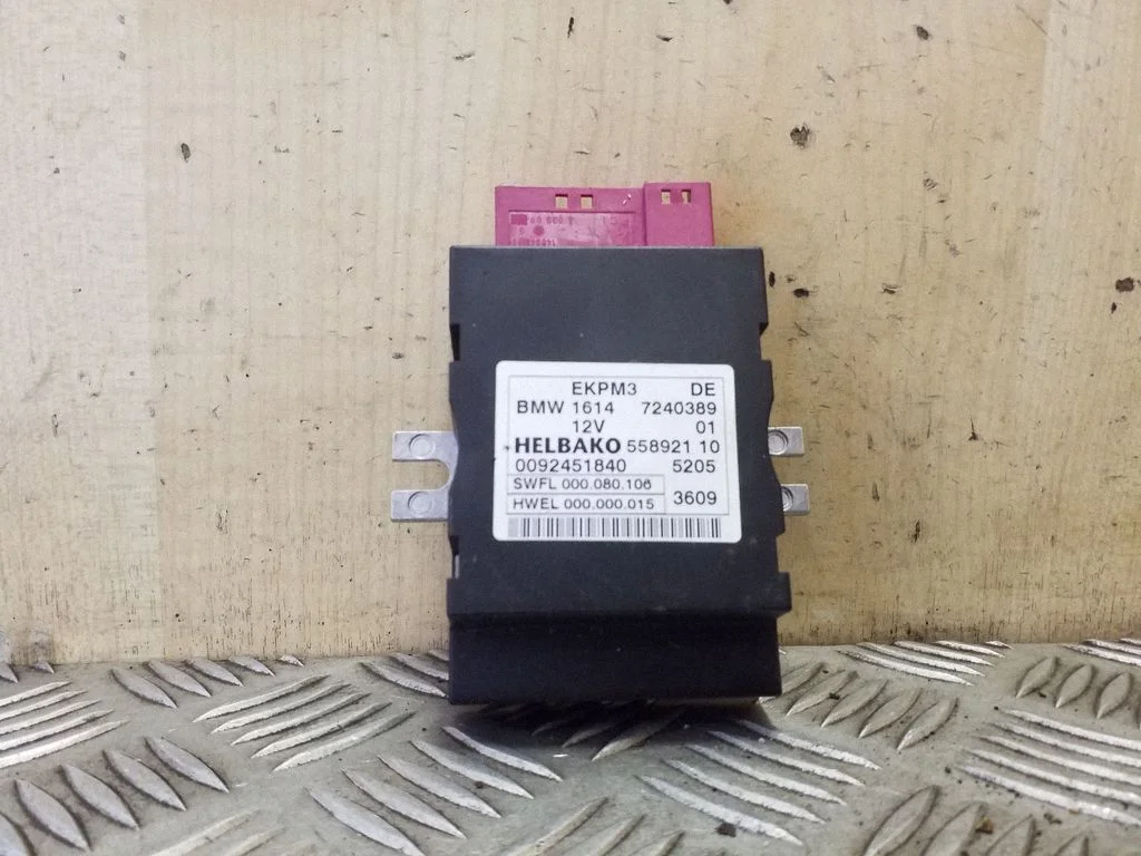 Fuel injection pump control unit/module 16147240389