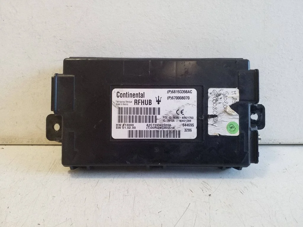 Other control units/modules – Maserati Ghibli (2013-)