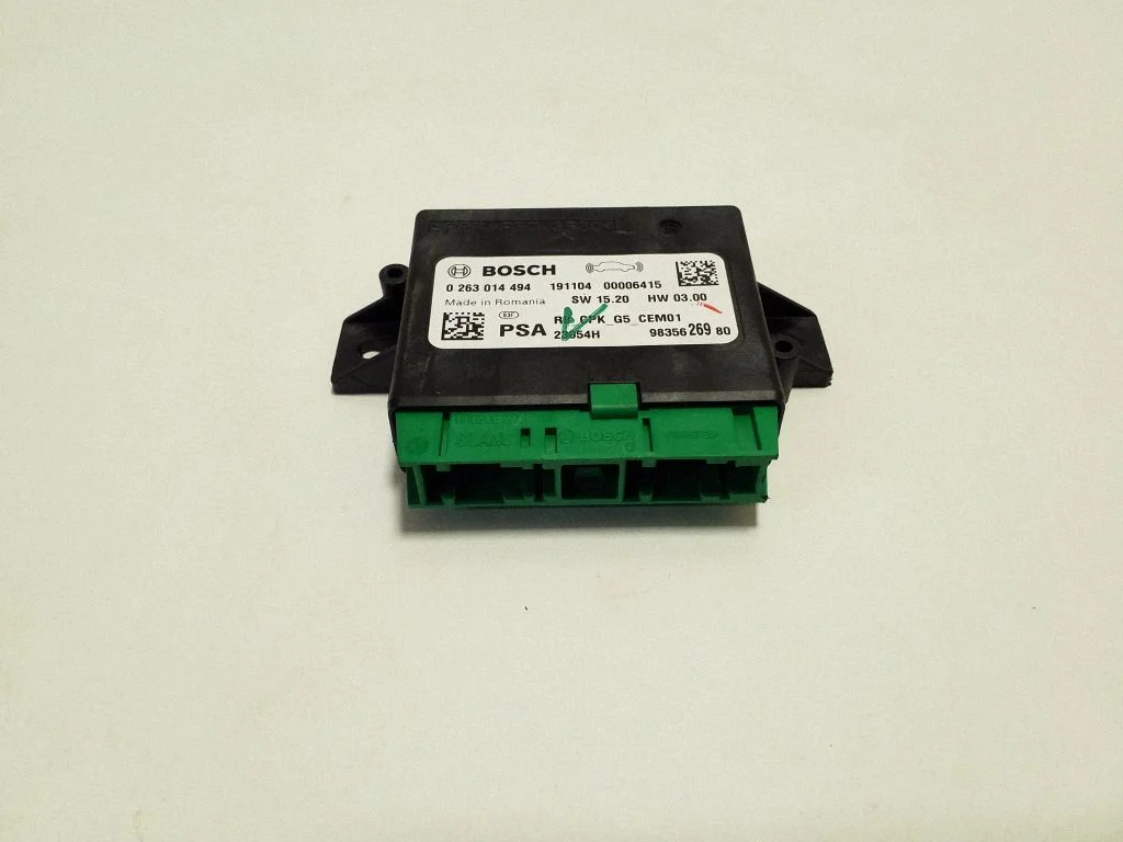 Parkošanās (PDC) sensoru vadības bloks 9835626980