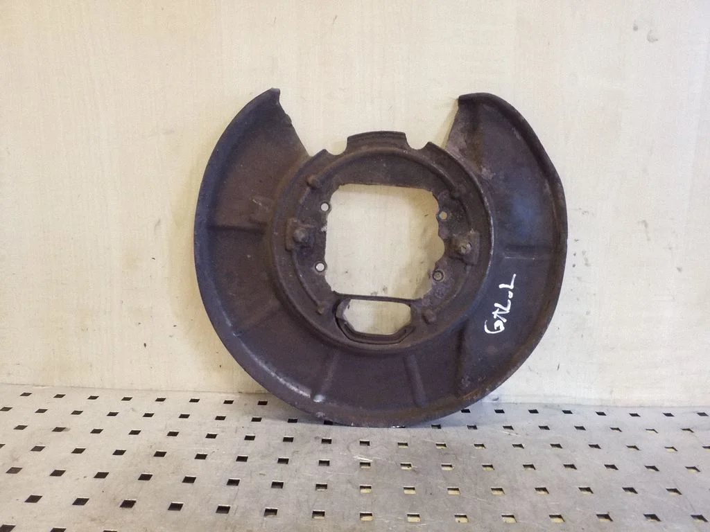 Rear brake disc plate dust cover – left