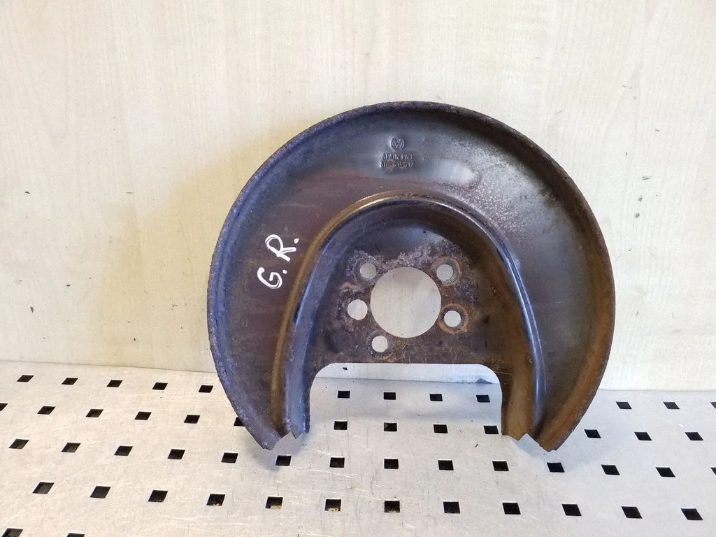 Rear brake disc plate dust cover 6Q0615612