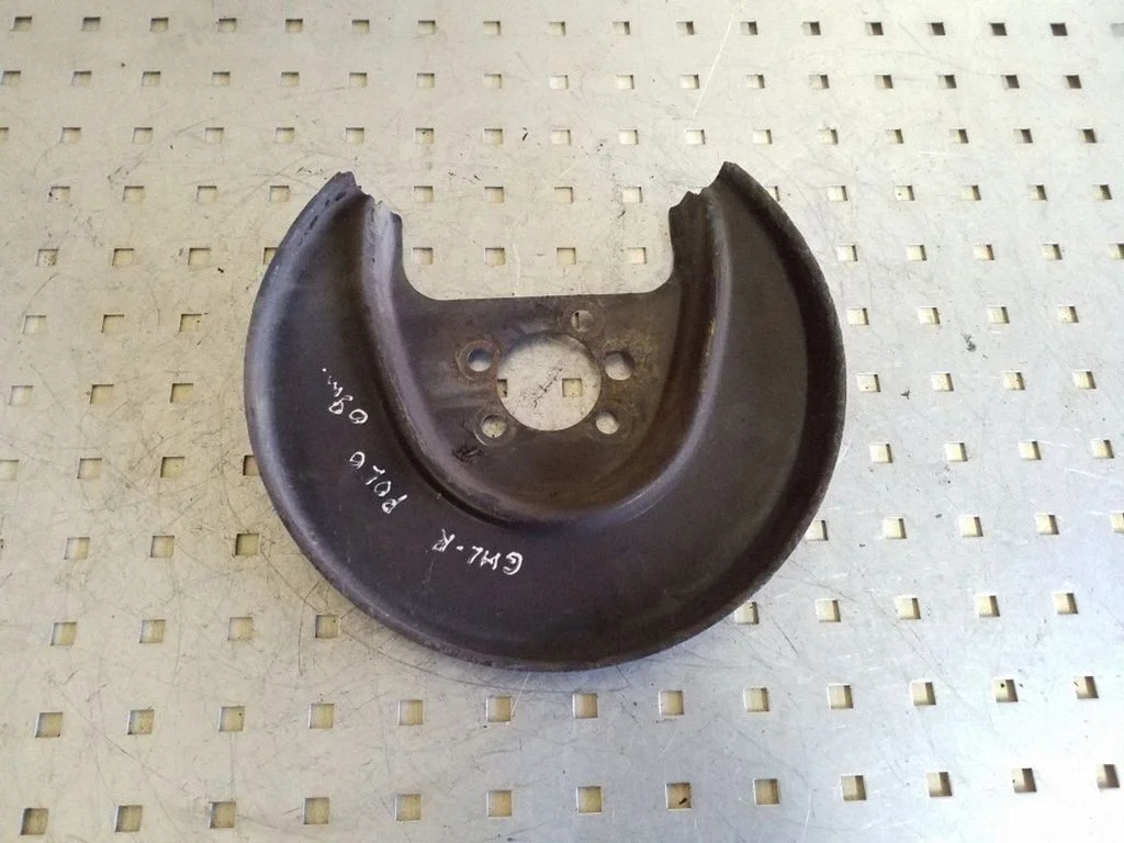 Rear brake disc plate dust cover 6Q0615612