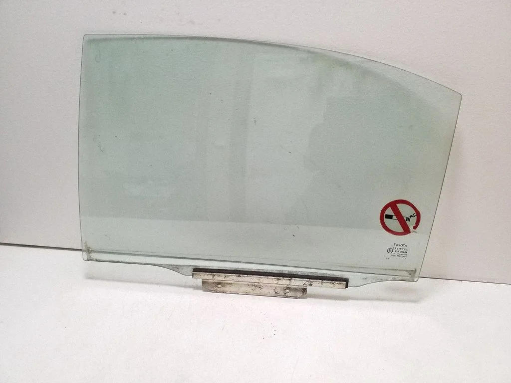 Rear door window glass – left