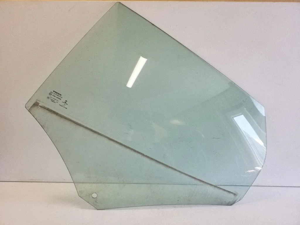 Rear door window glass – left