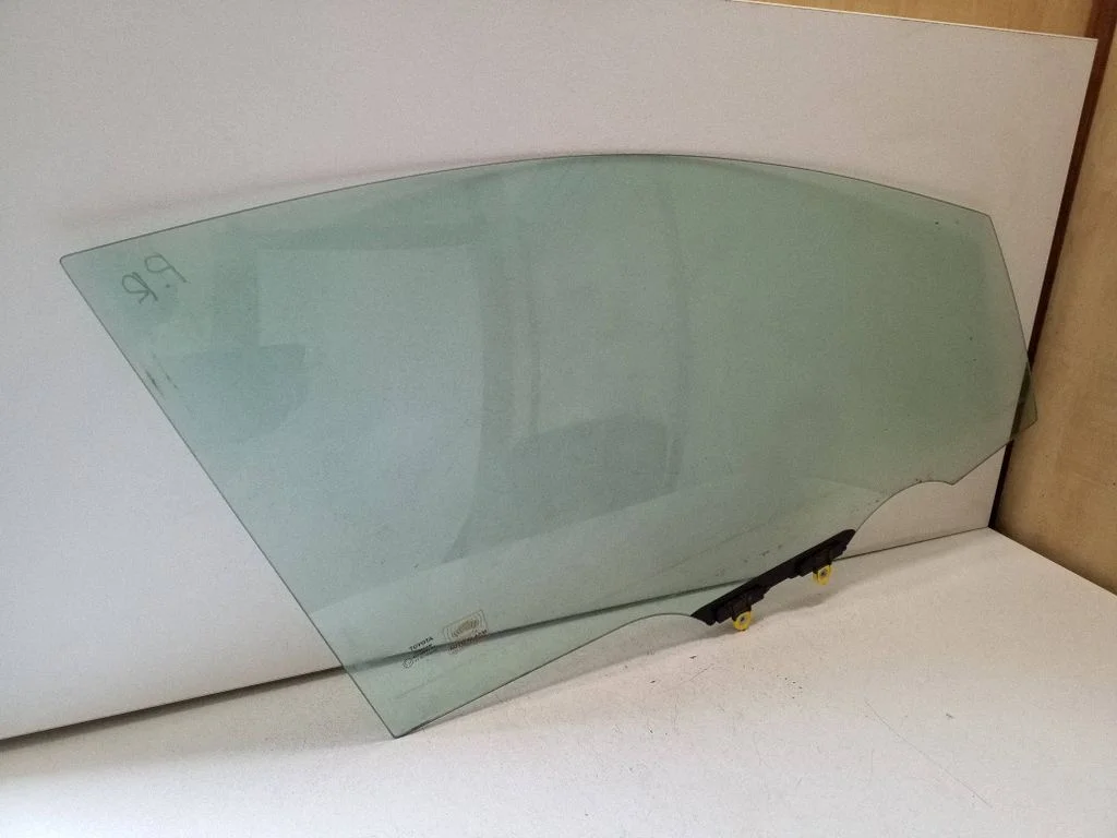 Front door window glass four-door – right