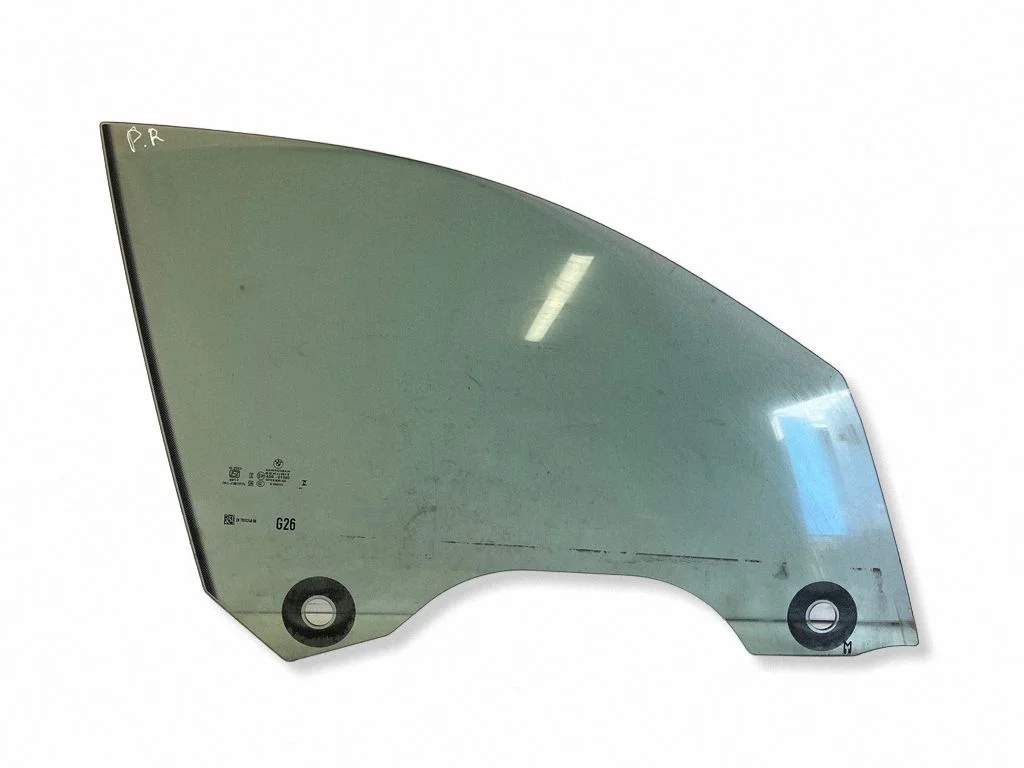 Front door window glass four-door 7955248