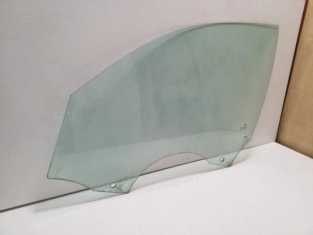 Front door window glass four-door – left