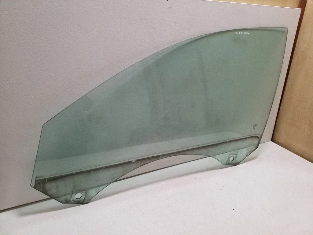Front door window glass four-door – left