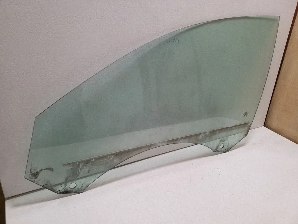 Front door window glass four-door – left