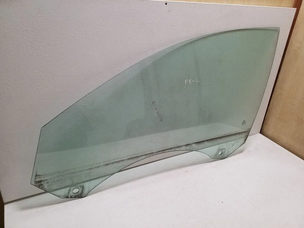 Front door window glass four-door – left