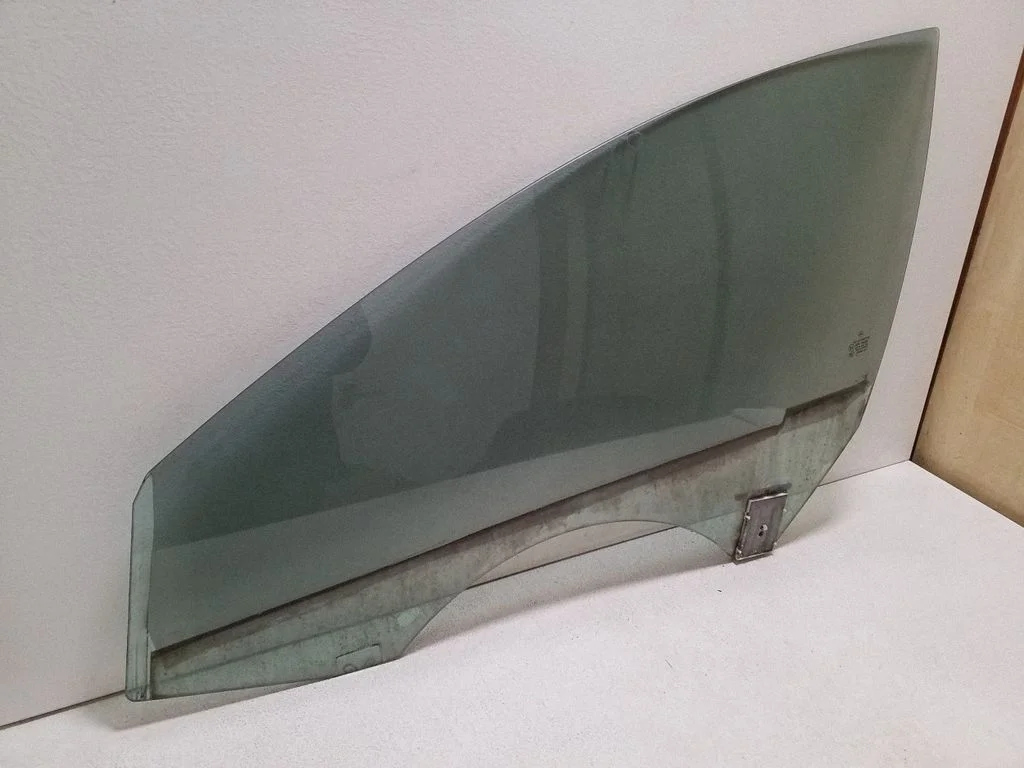 Front door window glass four-door – left