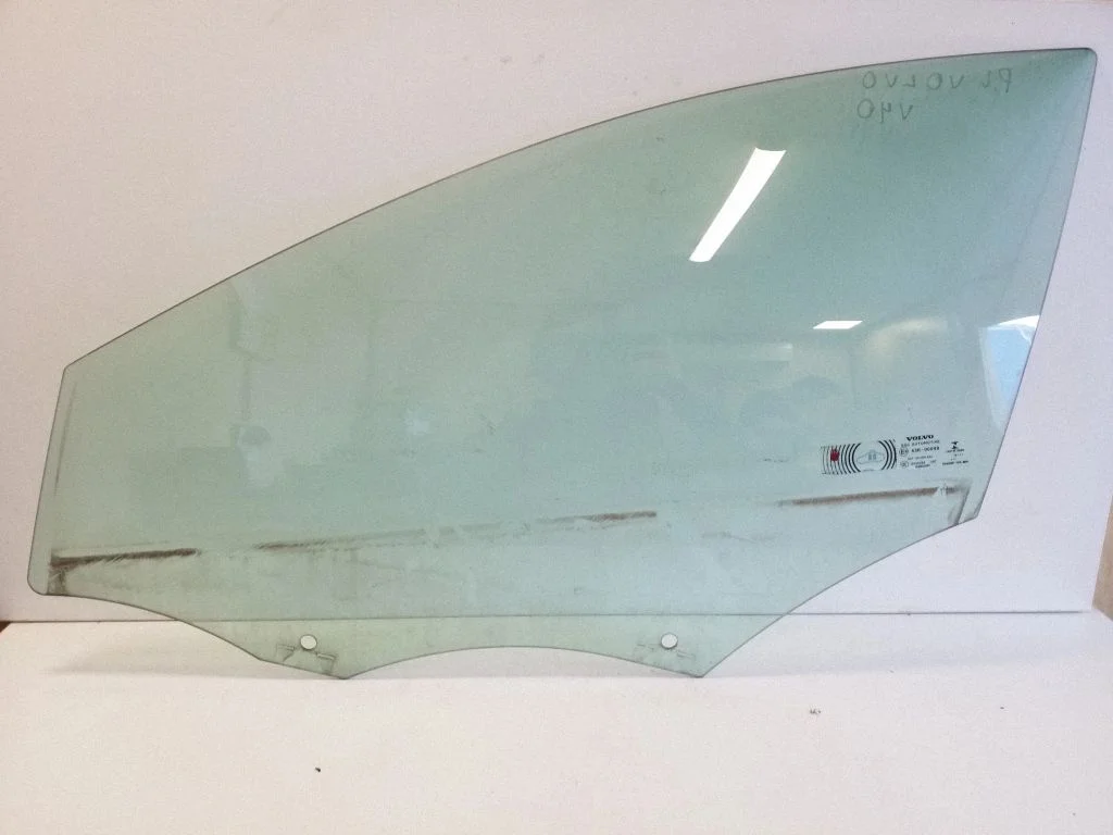 Front door window glass four-door – left