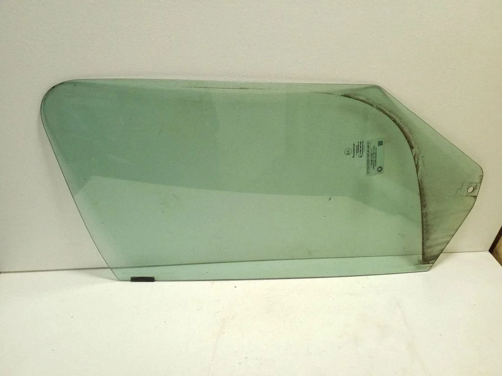Front door window glass four-door – left