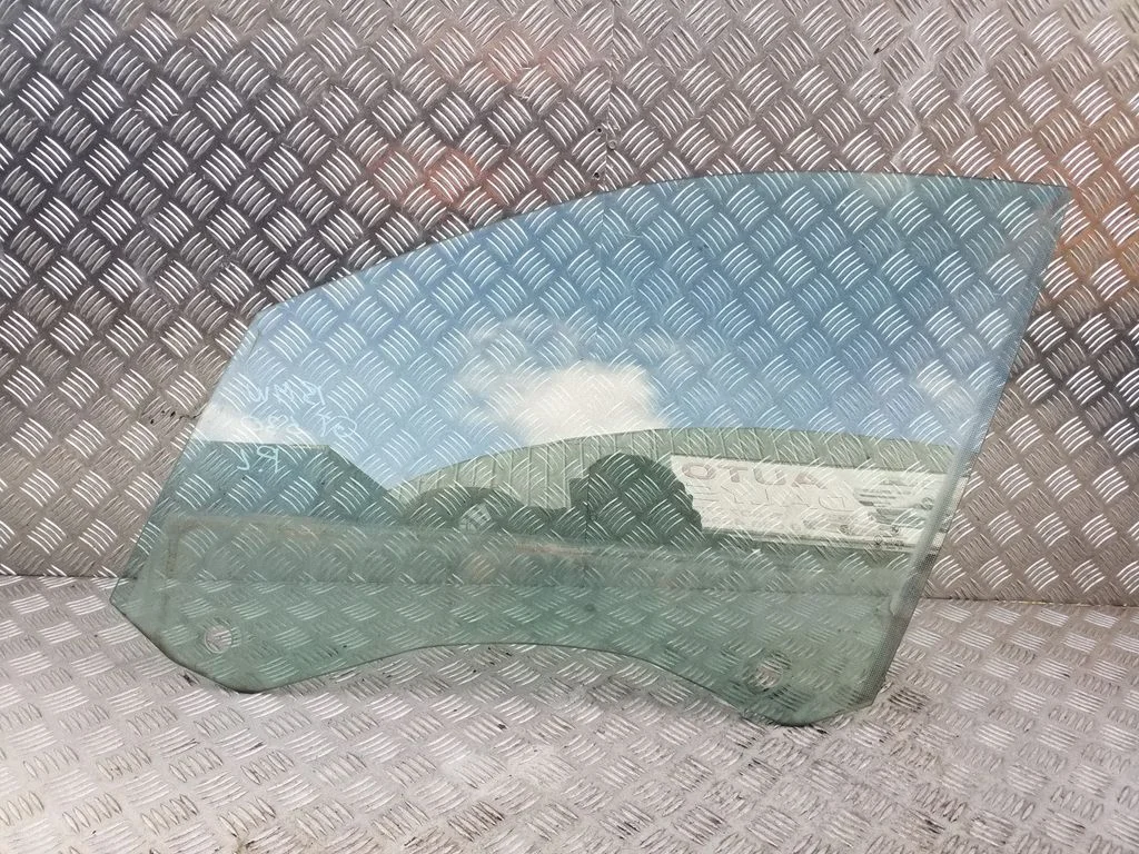 Front door window glass four-door – left