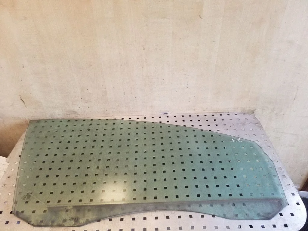 Front door window glass four-door – right