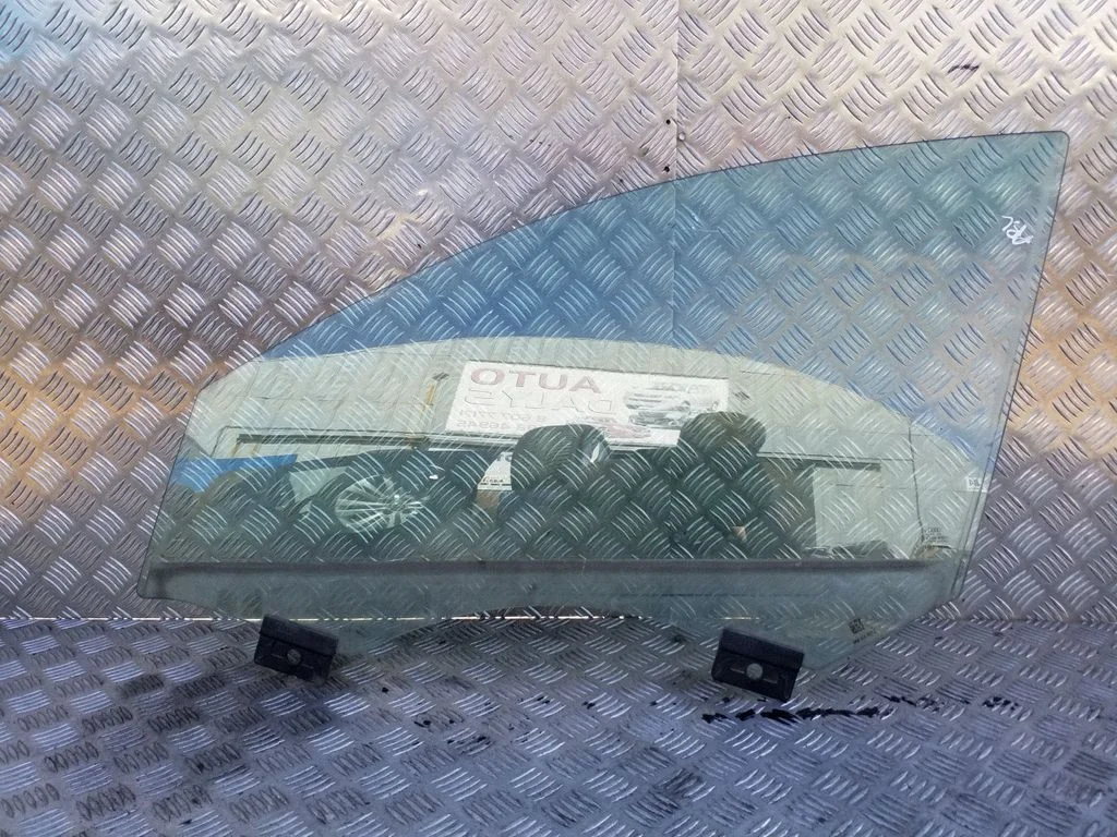 Front door window glass four-door – left