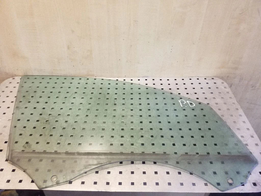Front door window glass four-door – right