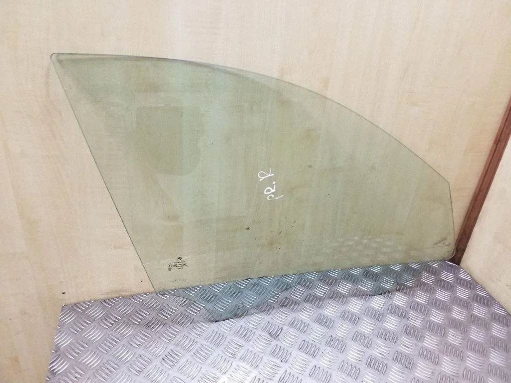 Front door window glass four-door – right