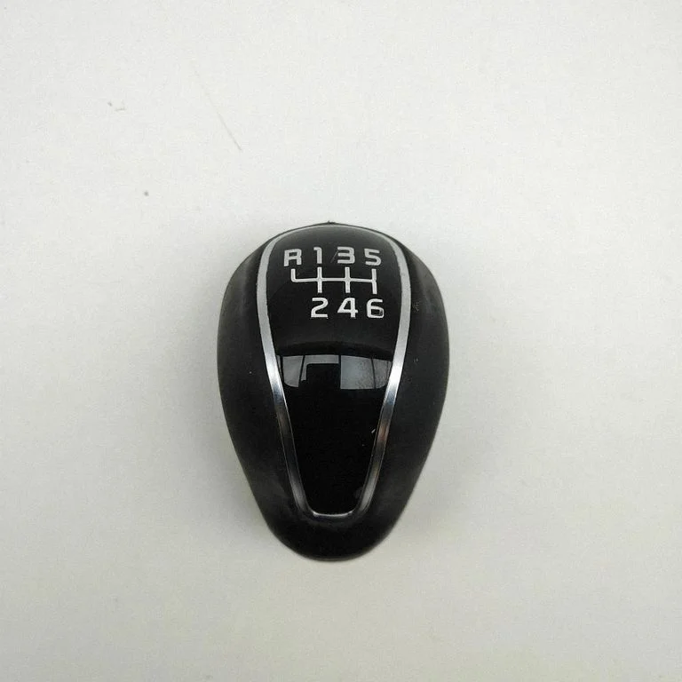 Gear lever shifter trim leather/knob 43711C5100