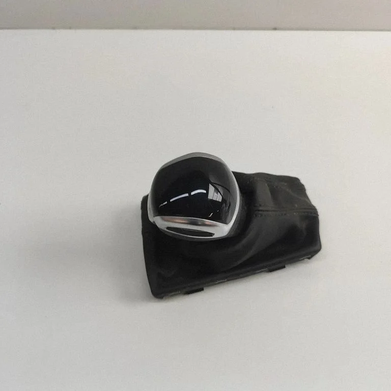 Gear lever shifter trim leather/knob 83C713139B