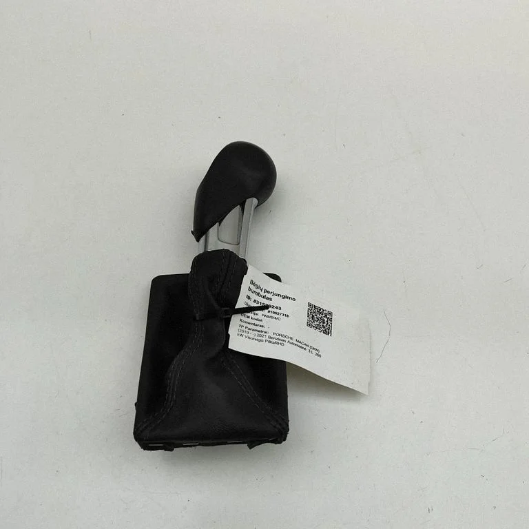 Gear lever shifter trim leather/knob 95B713139L
