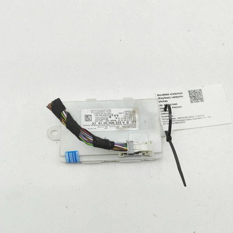 Bezatslēgas sistēmas KESSY (keyless) vadības bloks/modulis A2139018103