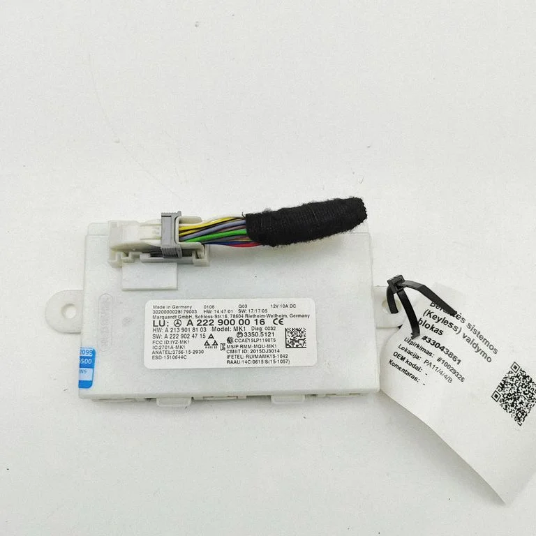 Keyless (KESSY) go control unit/module A2139018103