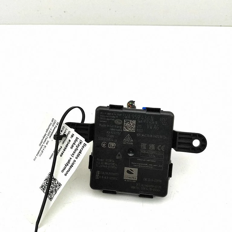 Bezatslēgas sistēmas KESSY (keyless) vadības bloks/modulis – Volkswagen ID.4 (2020-)