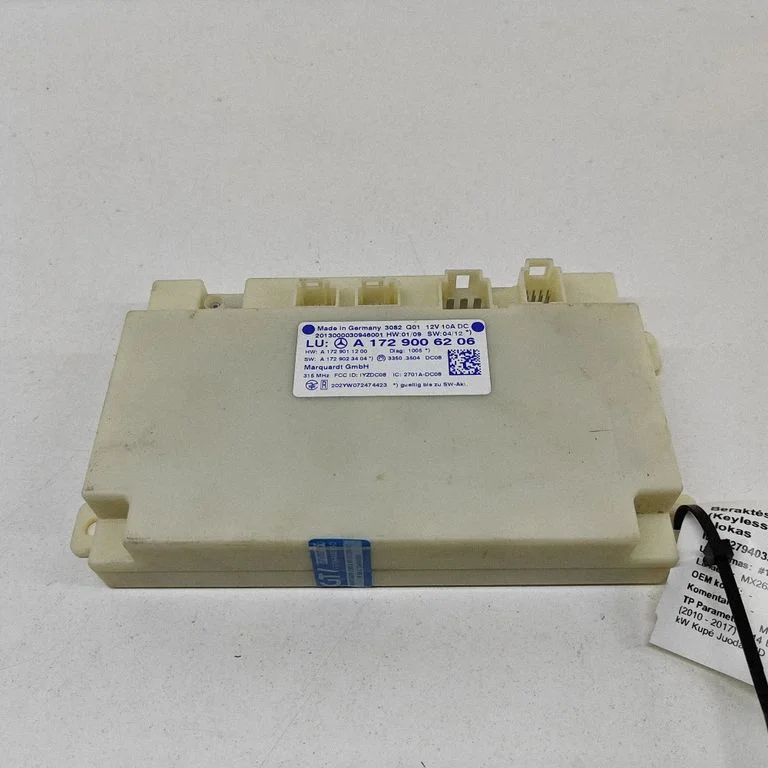 Võtmeta süsteemi KESSY (keyless) juhtplokk/moodul A1729011200