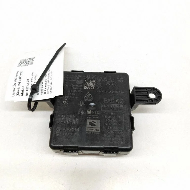 Bezatslēgas sistēmas KESSY (keyless) vadības bloks/modulis – Volkswagen ID.3 (2019-)