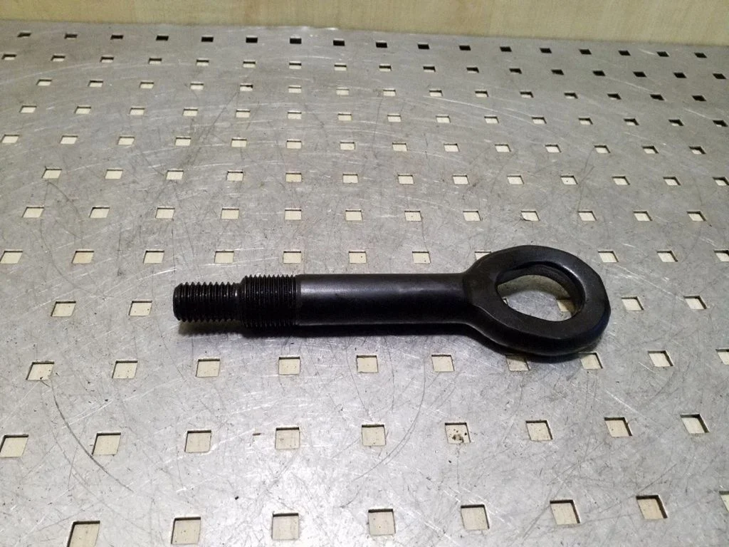Towing hook eye