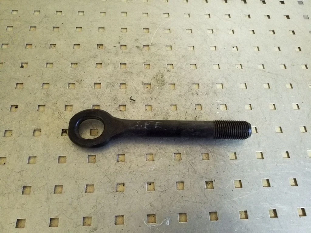 Towing hook eye