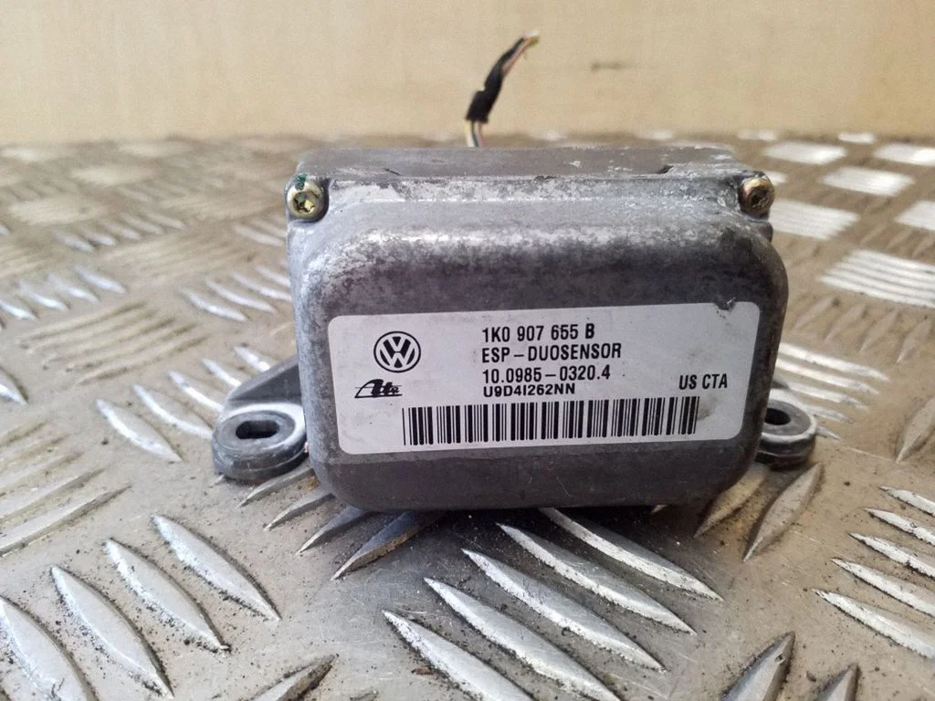 ESP acceleration yaw rate sensor 1K0907655B