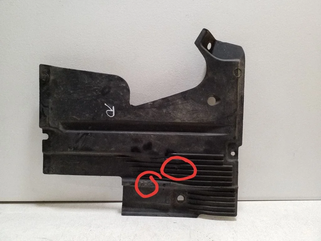 Rear underbody cover/under tray 4F0825216E