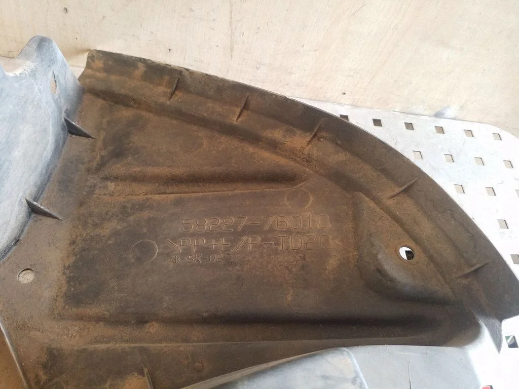 Rear bumper underbody cover/under tray 5822776010