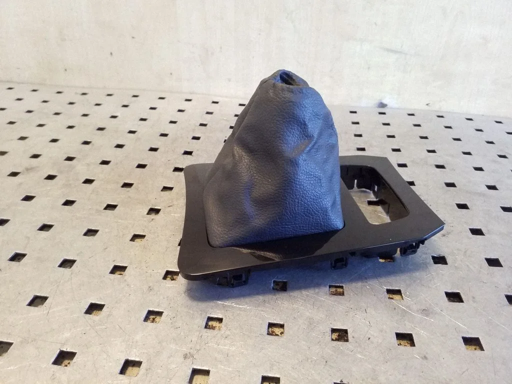 Gear lever shifter trim leather/knob 9687660380