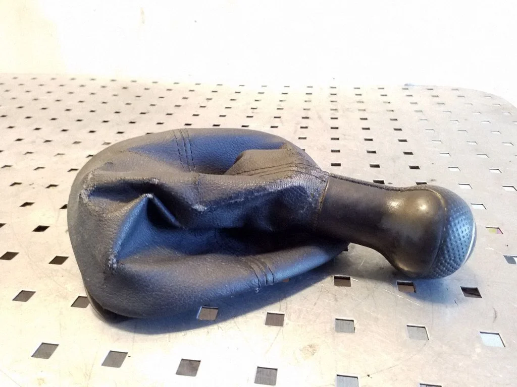 Gear lever shifter trim leather/knob 1J0711113Q