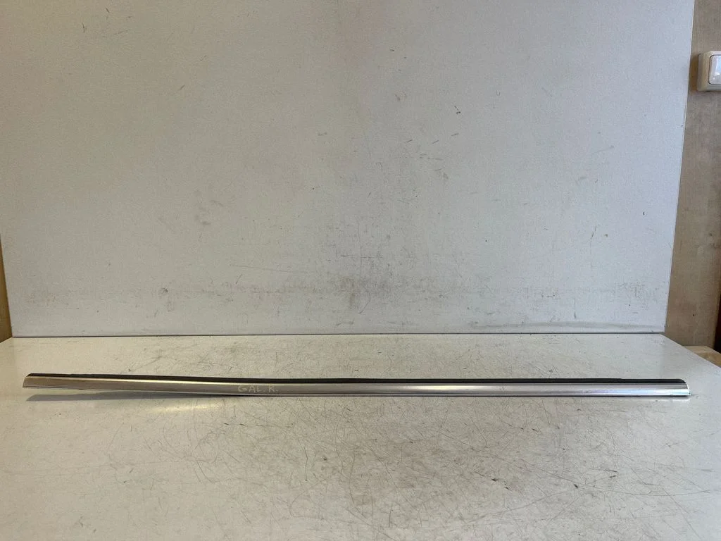 Rear door glass trim molding 3B4839476