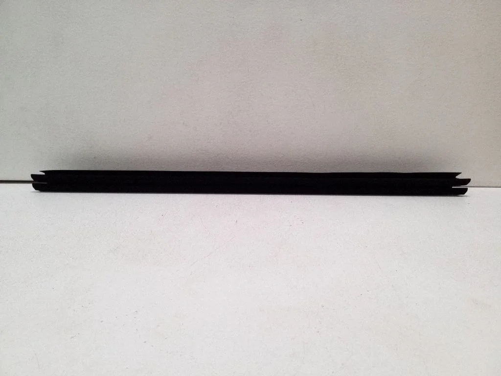Rear door glass trim molding – Toyota bZ4X (2022-), left